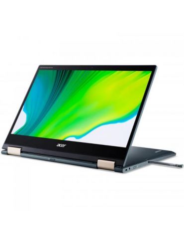 Laptop 2-in-1 Acer Spin 7 SP714-61NA,14",DDR4 8GB,Nand Flash 256GB,Adreno 685 Graphics,Win 10 Pro,Blue Acer - 4