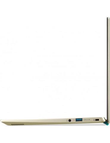 Laptop Acer Swift 3X SF314-510G-57G4,Intel Core i5-1135G7,14",RAM 8GB,SSD 512GB,Intel Iris Xe Graphics,Win 10 Home,Safari Gold A