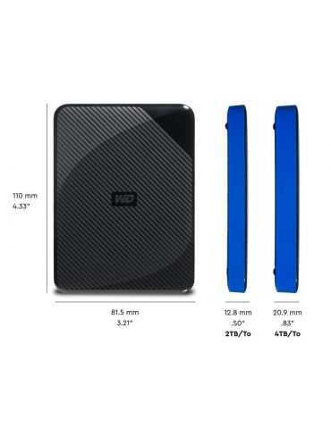 Hdd extern wd gaming drive ps4 4tb 2.5 usb 3.0 Wd - 1