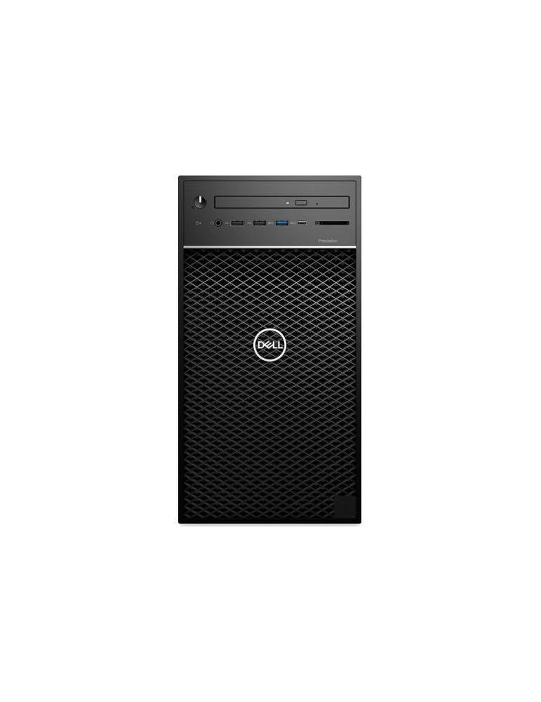 Dell precision 3650 towerintel xeon w-1290(10core20mb cache 3.2ghz/5.2ghz)32gb(2x16)udimm ddr4512gb(m.2)nvme ssdnodvdnvidia