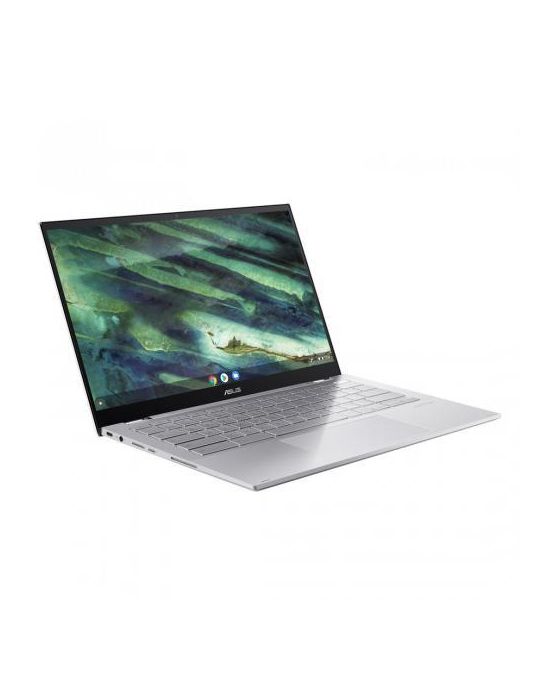 Laptop 2-in-1 Asus ChromeBook Flip C436FA-E10511, i5-10210U,14",RAM 8GB,SSD 128GB,Intel UHD Graphics,Chrome OS,Silver Asus - 3