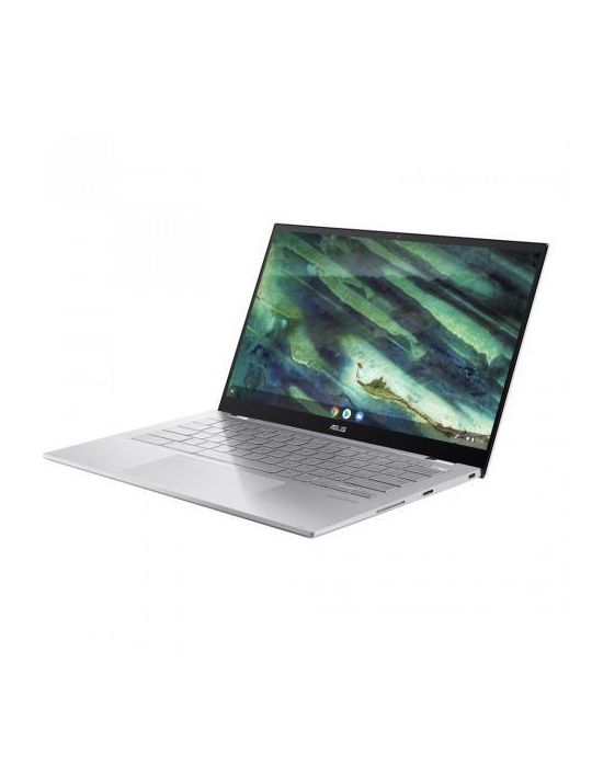Laptop 2-in-1 Asus ChromeBook Flip C436FA-E10511, i5-10210U,14",RAM 8GB,SSD 128GB,Intel UHD Graphics,Chrome OS,Silver Asus - 4