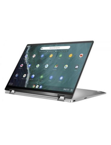 Laptop 2-in-1 Asus ChromeBook Flip C434TA-AI0510, M3-8100Y,14",RAM 4GB,eMMC 64GB,Intel HD Graphics 615,Chrome OS,Spangle Silver 