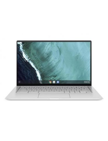 Laptop 2-in-1 Asus ChromeBook Flip C434TA-AI0510, M3-8100Y,14",RAM 4GB,eMMC 64GB,Intel HD Graphics 615,Chrome OS,Spangle Silver 
