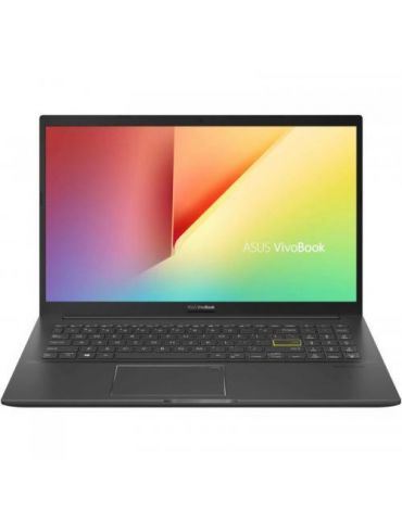Laptop ASUS VivoBook OLED K513EA-L12253,Intel Core i7-1165G7,15.6",RAM 8GB,SSD 512GB,Intel Iris Xe Graphics,No OS,Indie Black As