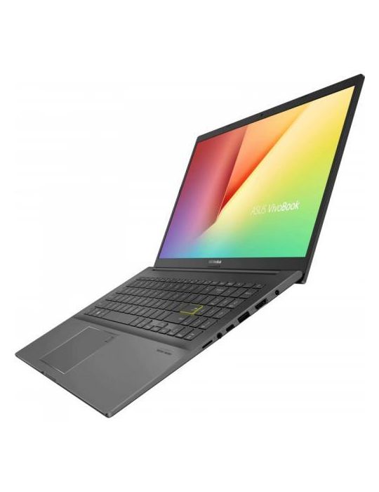 Laptop ASUS Vivobook 15 X513EA-EJ1709, i5-1135G7,15.6",RAM 8GB,SSD 512GB,Intel Iris Xe Graphics,Endless OS,Bespoke Black Asus - 