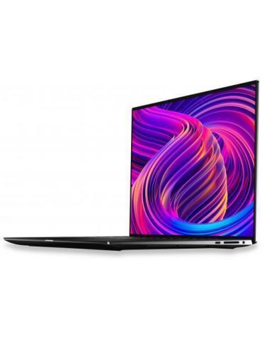 Laptop Dell XPS 15 9510,Intel Core i7-11800H, 15.6",RAM 16GB,SSD 1TB,nVidia GeForce RTX 3050 Ti 4GB,Win 10 Pro,Platinum Silver D