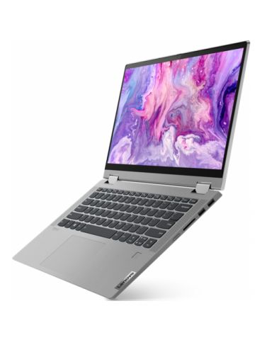 Laptop 2-in-1 Lenovo IdeaPad Flex 5 14ITL05,i5-1135G7,14",RAM 16GB,SSD 512GB,Intel Iris Xe Graphics,Win 10 Home,Platinum Grey Le