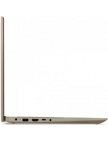 Laptop Lenovo IdeaPad 3 15ITL6, Intel Core i5-1135G7, 15.6inch, RAM 12GB, SSD 512GB, Intel Iris Xe Graphics, No OS, Sand Lenovo 