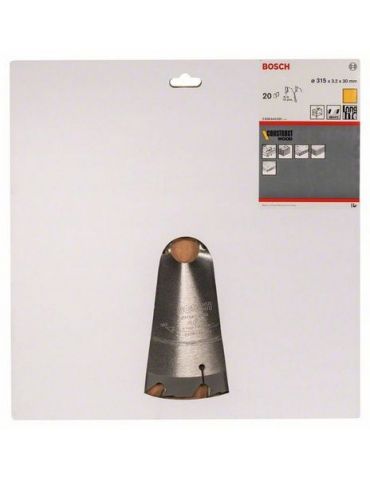 Bosch 2 608 640 691 lame pentru ferăstraie circulare 31,5 cm 1 buc. Bosch - 2