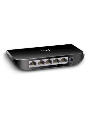 Switch tp-link  5 porturi gigabit carcasa plastic  tl-sg1005d (include timbru verde 1.5 lei) Tp-link - 1