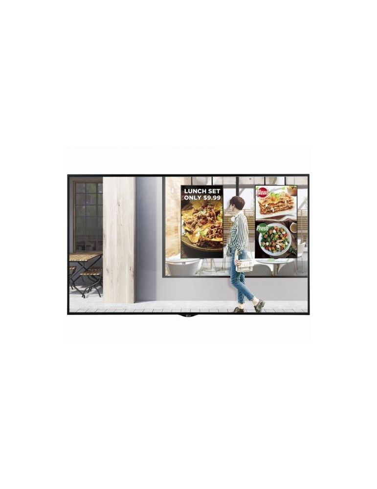 LG 49XS2E Afișaj Semne Panou informare digital de perete 124,5 cm (49") LED Full HD Negru Web OS