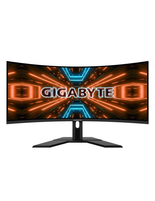 Gigabyte g34wqc a gaming monitor 34inch va 1500r 2xhdmi 1xdp Gigabyte - 1