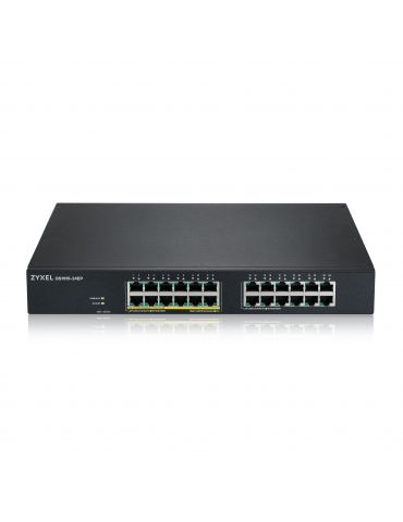 Zyxel GS1915-24EP Gestionate L2 Gigabit Ethernet (10/100/1000) Power over Ethernet (PoE) Suport 1U Negru Zyxel - 2