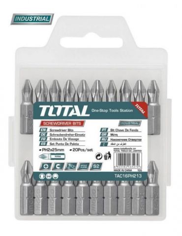 Total - bit - pz2.25mm 20pcs / set (industrial) Total - 1 - Tik.ro