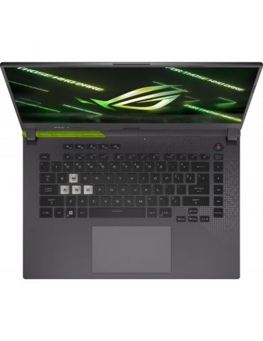 Laptop ASUS Gaming 15.6'' ROG Strix G15 G513RM,AMD Ryzen™ 7 6800H,16GB DDR5,1TB SSD,GeForce RTX 3060 6GB,No OS,Volt Green Asus -