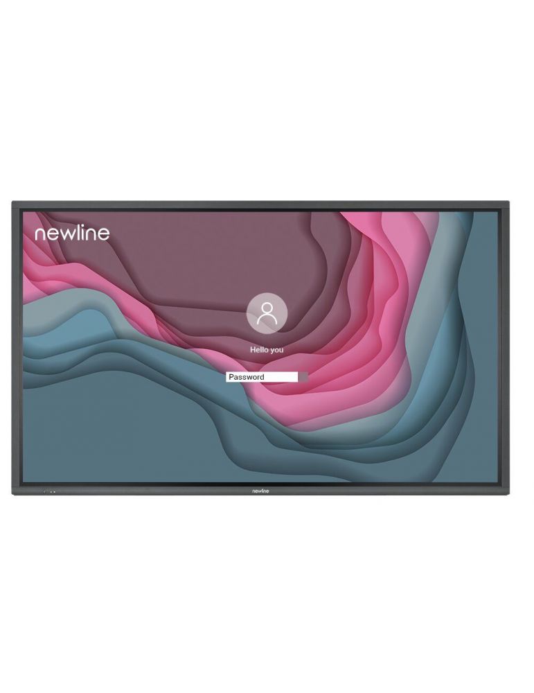 Newline TT-8621IP monitoare cu ecran tactil 2,18 m (86") 3840 x 2160 Pixel Multi-touch Platou de masă Negru