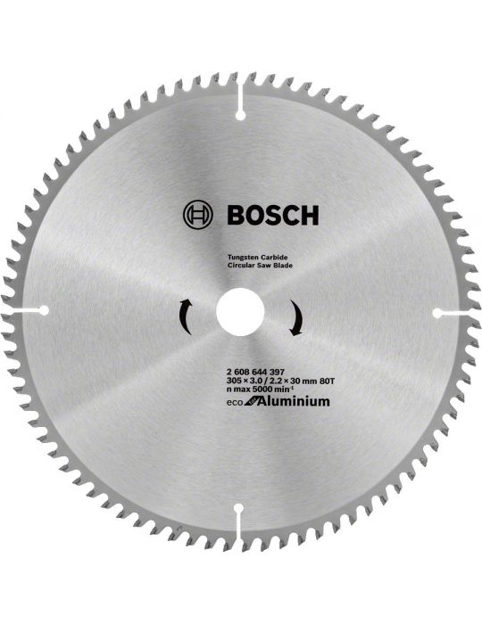 Bosch Panza ferastrau circular Eco for Aluminium 305x30x3mm 80T Bosch - 1