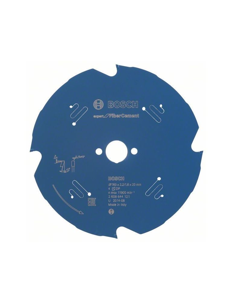 Bosch 2 608 644 121 lame pentru ferăstraie circulare 16 cm 1 buc.