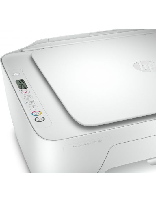 HP DeskJet Imprimantă 2710e All-in-One, Color, Imprimanta pentru Acasă, Imprimare, copiere, scanare, Wireless eligibilă pentru H