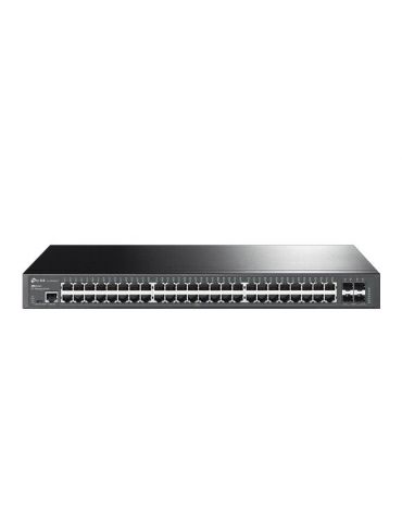 TP-Link TL-SG3452X switch-uri Gestionate L2+ Gigabit Ethernet (10/100/1000) 1U Negru Tp-link - 1 - Tik.ro