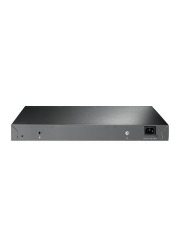 TP-Link TL-SG3452XP JetStream PoE Switch Gestionate L2+ Gigabit Ethernet (10/100/1000) Power over Ethernet (PoE) Suport 1U Negru
