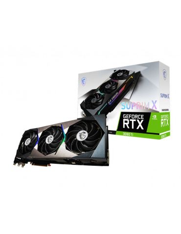 Placa video MSI nVidia GeForce RTX 3090 Ti SUPRIM X 24GB, GDDR6X, 384bit Msi - 1 - Tik.ro