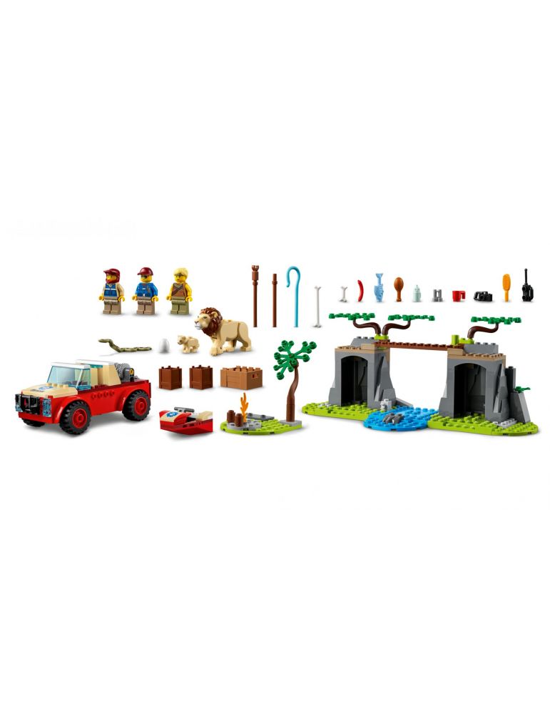 Masina teren salvarea anim. lego 60301