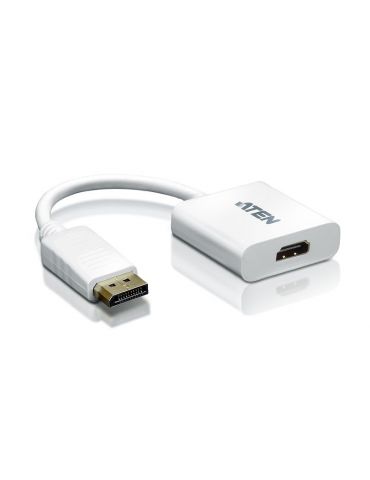ATEN VC985-AT adaptor pentru cabluri video DisplayPort HDMI Alb Aten - 1 - Tik.ro