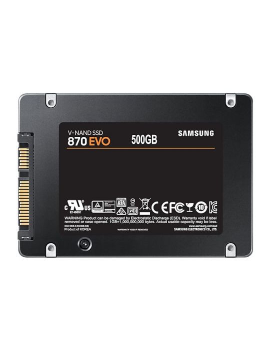 Samsung 870 EVO 2.5" 500 Giga Bites ATA III Serial V-NAND MLC Samsung - 2