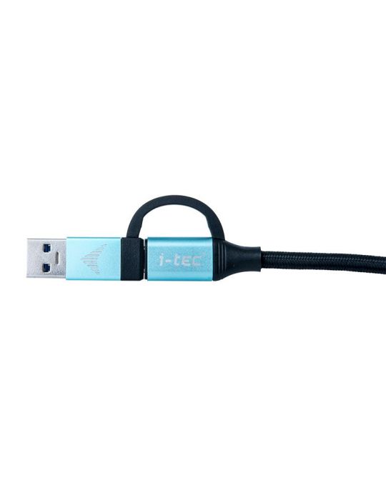 i-tec C31USBCACBL cabluri USB 1 m USB 3.2 Gen 1 (3.1 Gen 1) USB C Negru, Albastru I-tec - 2