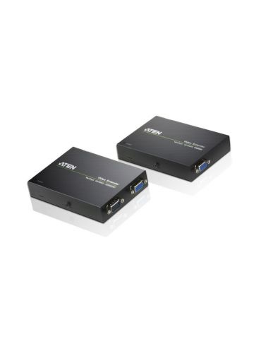 ATEN VE150A-AT-G repetoare audio/video Emițător & receiver AV Negru Aten - 1 - Tik.ro