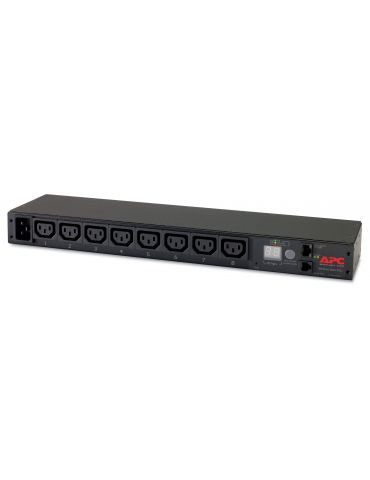 APC AP7821B unități de distribuție a energiei electrice (PDU) 8 ieșire(i) AC 0U/1U Negru Apc - 1 - Tik.ro