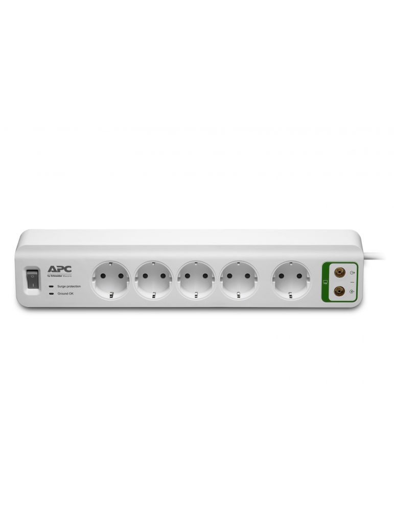 APC PM5V-GR dispozitive de protecție la supratensiuni Alb 5 ieșire(i) AC 230 V 1,83 m