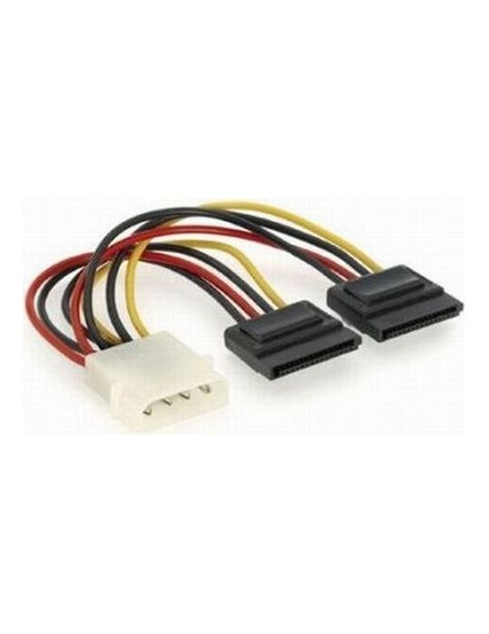 Cablu alimentare gembird adaptor molex la 2 x s-ata 15cm cc-sata-psy (include tv 0.06 lei) Gembird - 1