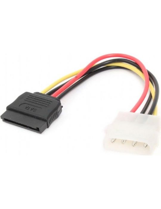 Cablu alimentare gembird adaptor molex la 1 x s-ata 15cm cc-sata-ps (include tv 0.06 lei) Gembird - 1