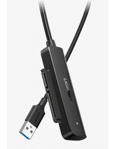 Cablu usb adaptor ugreen cm321 usb 3.0 (t) la s-ata (t) 50cm adaptor usb la hdd s-ata 2.5 negru 70609 (include tv 0.18lei) -  Ug - Tik.ro