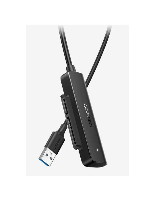 Cablu usb adaptor ugreen cm321 usb 3.0 (t) la s-ata (t) 50cm adaptor usb la hdd s-ata 2.5 negru 70609 (include tv 0.18lei) -  Ug