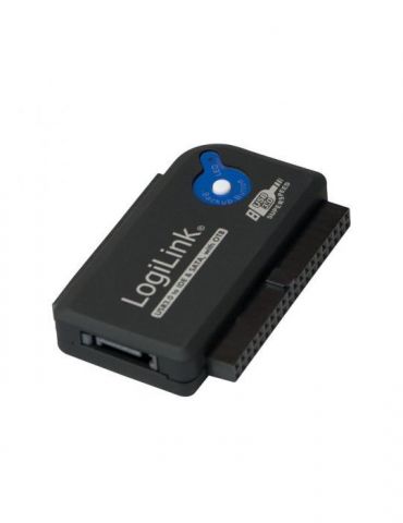 Adaptor usb logilink usb 3.0 (t) la ide (m) ori s-ata (m) adaptor usb la unitati 2.5/3.5 functie otb negru au0028a (include t Lo