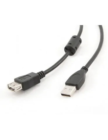 Cablu usb spacer prelungitor usb 2.0 (t) la usb 2.0 (m) 1.8m black spc-usb-amaf-6 261903 (include tv 0.18lei) Spacer - 1 - Tik.ro