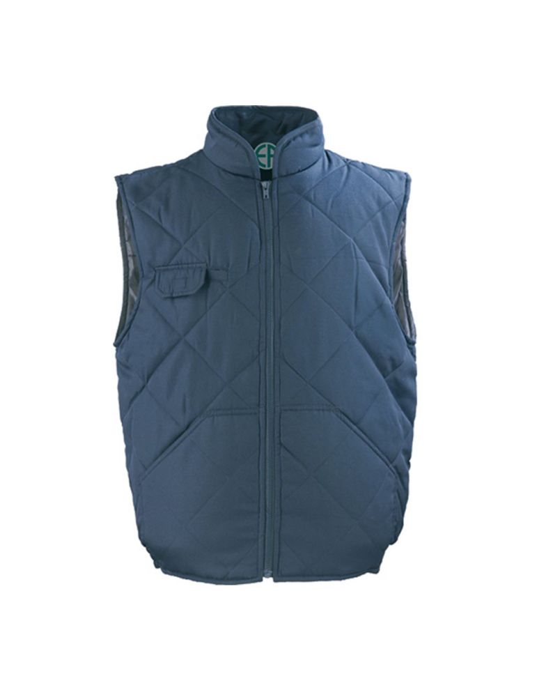 Vesta de protectie sacla coucha matlasata bleumarin marimea xxl
