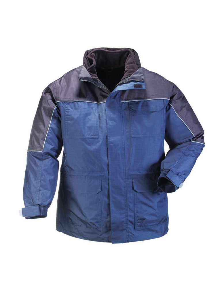 Geaca 4 in 1 sacla ripstop bleumarin/negru marimea xxl