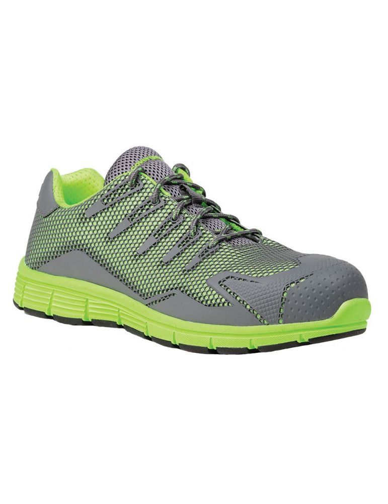 Pantofi protectie fluorite s1p src marime 47 rezistenti la alunecare rezistenti la ulei bombeu compozit