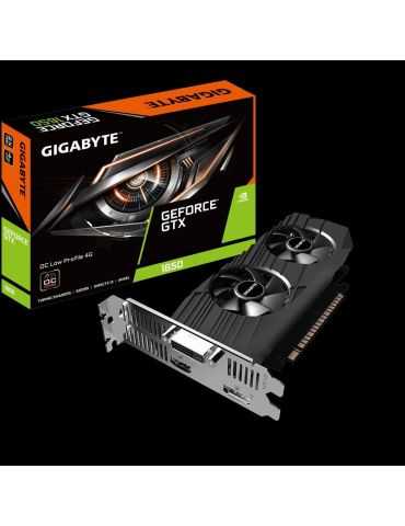 Placa video gigabyte nvidia gtx 1650 oc low profile 4g Gigabyte - 1