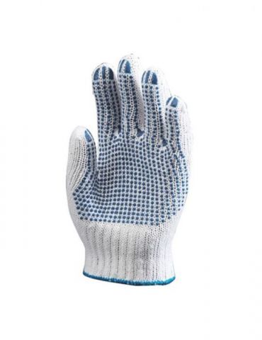 Manusi protectie din bumbac sacla 4349 insertii pvc marimea 9 Sacla - 1 - Tik.ro