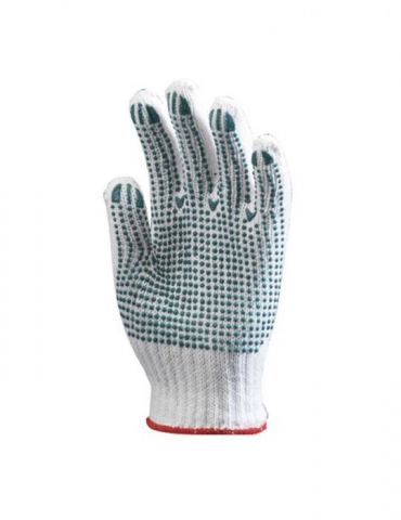 Manusi protectie din bumbac sacla 4348 insertii pvc marimea 8 Sacla - 1 - Tik.ro