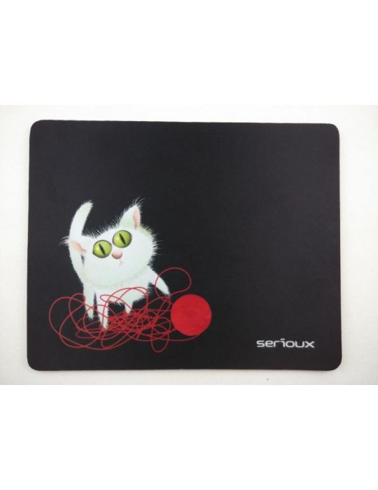 Mouse pad serioux model cat and ball of yarn msp01 Serioux - 1