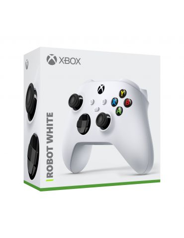 Microsoft Xbox Wireless Controller White Alb Bluetooth/USB Gamepad Analog/ Digital Xbox Series S, Xbox Series X, Xbox One, Xbox 