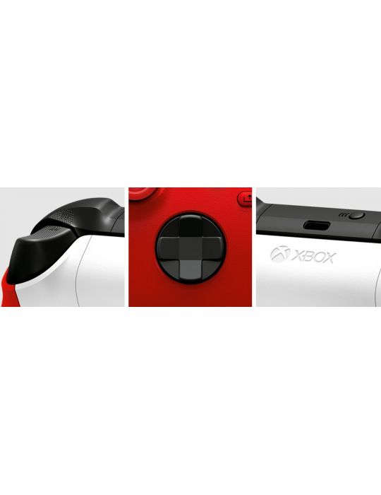 Microsoft Pulse Red Roşu Bluetooth/USB Gamepad Analog/ Digital Xbox, Xbox One, Xbox Series S, Xbox Series X Microsoft - 7