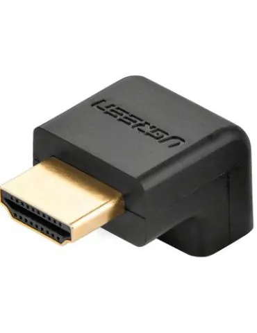 Adaptor video ugreen hd112 cupla extender hdmi (t) la hdmi (m) 90 grade jos rezolutie maxima 4k uhd (3840 x 2160) la 60 hz co Ug - Tik.ro